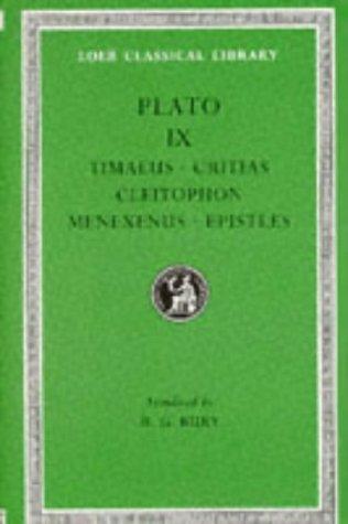 Plato: Plato (Hardcover, 1929, Loeb Classical Library)