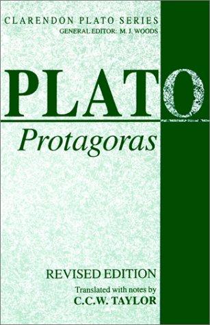 Plato: Protagoras (1991, Clarendon Press, Oxford University Press)