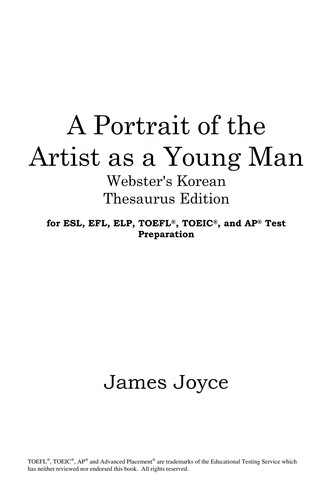 A portrait of the artist as a young man (EBook, 2005, ICON Classics)