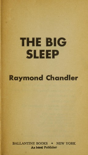 The  big sleep (1976, Vintage Books)